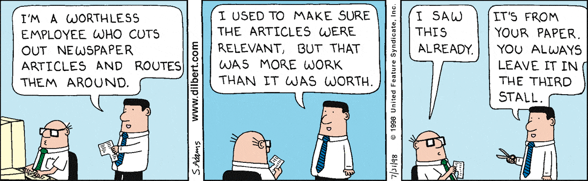 Dilbert Cartoon
